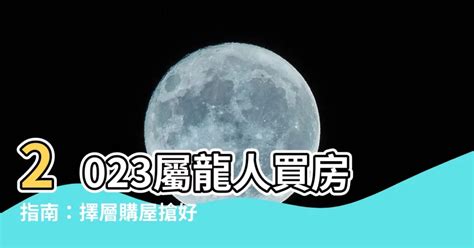 2023屬龍買房|2023年 12生肖購屋運勢